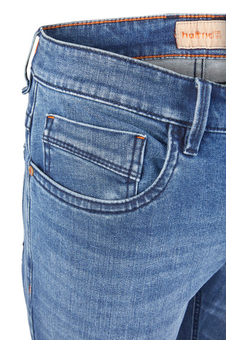 HATTRIC Davis Five Pocket - Shoreline Stone Blue - 688585 9348.43