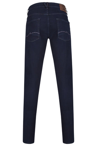 HATTRIC Harris Five Pocket - Midnight Ocean Raw - 688495 9690.44