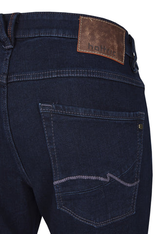 HATTRIC Harris Five Pocket - Midnight Ocean Raw - 688495 9690.44