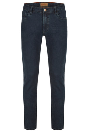 HATTRIC DAVIS Five Pocket - Midnight Indigo Blue - 688585 9348.86