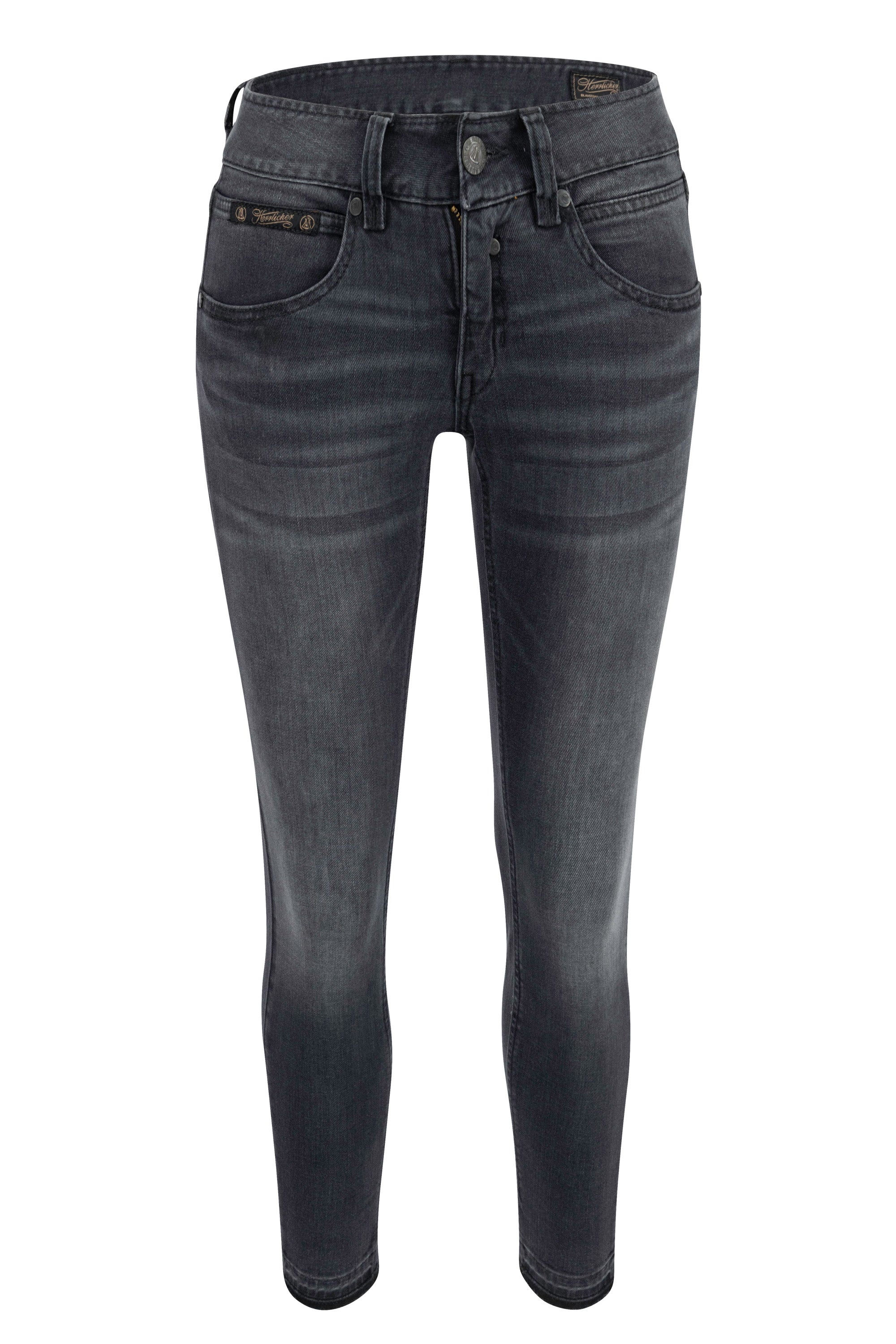HERRLICHER TOUCH Cropped Denim Jeans - Thundersteel Grey - 5320-OD020-903