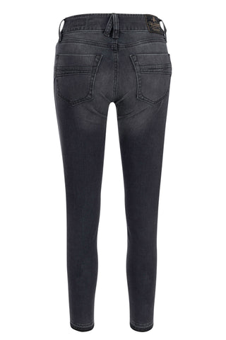 HERRLICHER TOUCH Cropped Denim Jeans - Thundersteel Grey - 5320-OD020-903