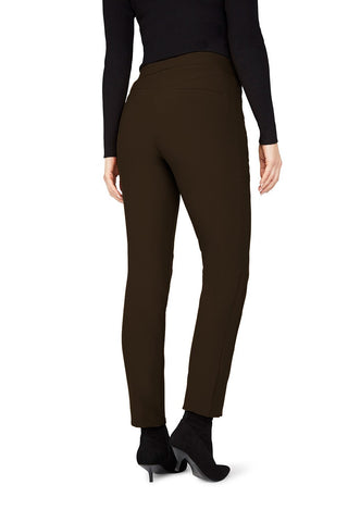 ATELIER GARDEUR Zene Schlupfhose - Dark Olive Truffle - ZENE28-0-600261-328