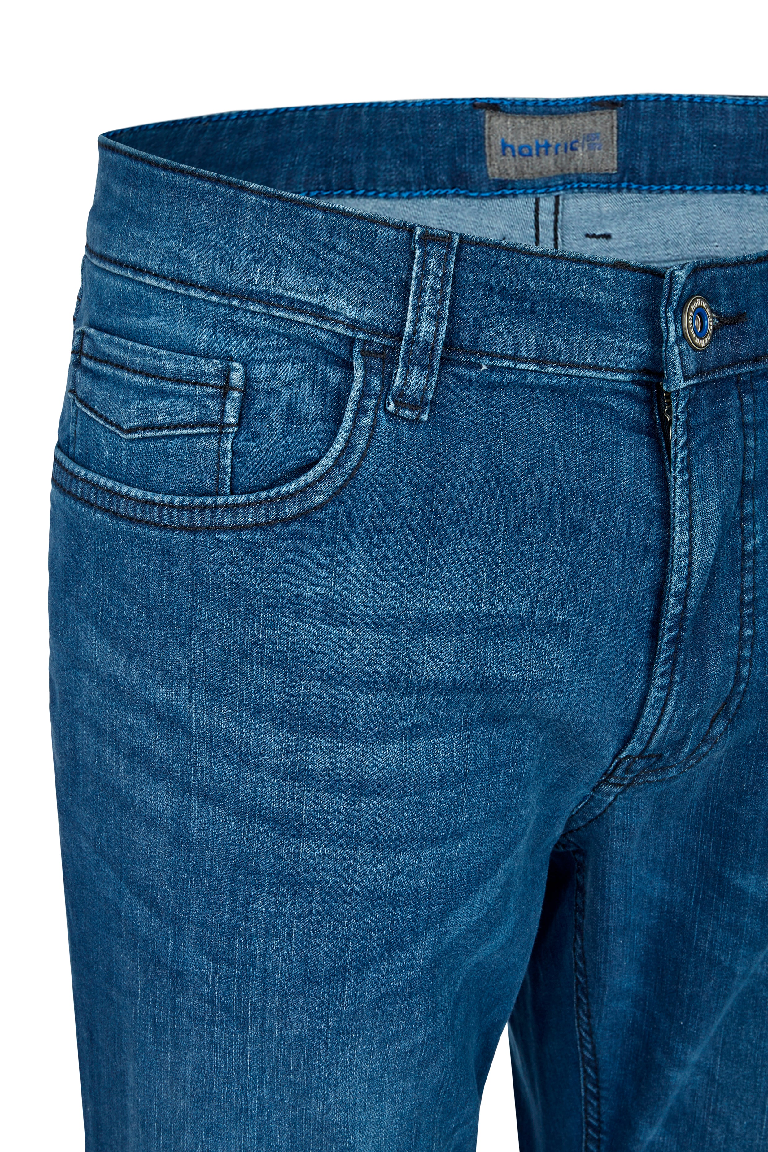HATTRIC Hunter Five Pocket - Indigo Sky Blue - 688465 7239.42 von Hattric