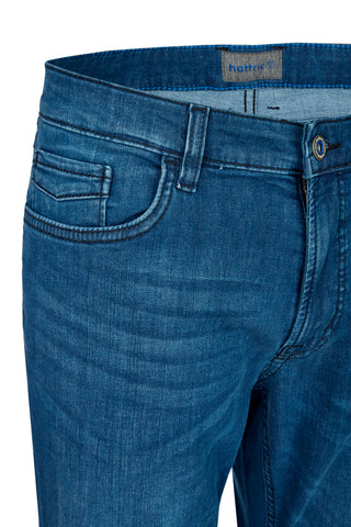 HATTRIC Hunter Five Pocket - Indigo Sky Blue - 688465 7239.42
