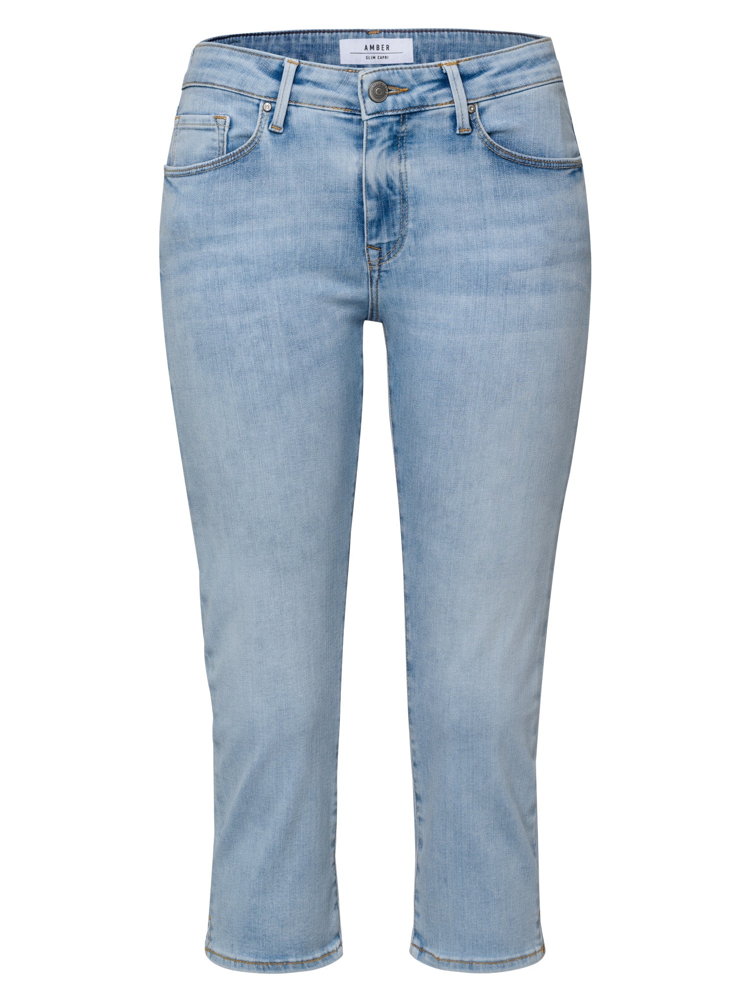CROSS JEANS AMBER Capri Jeans - Sea Mist Ice - A548-017