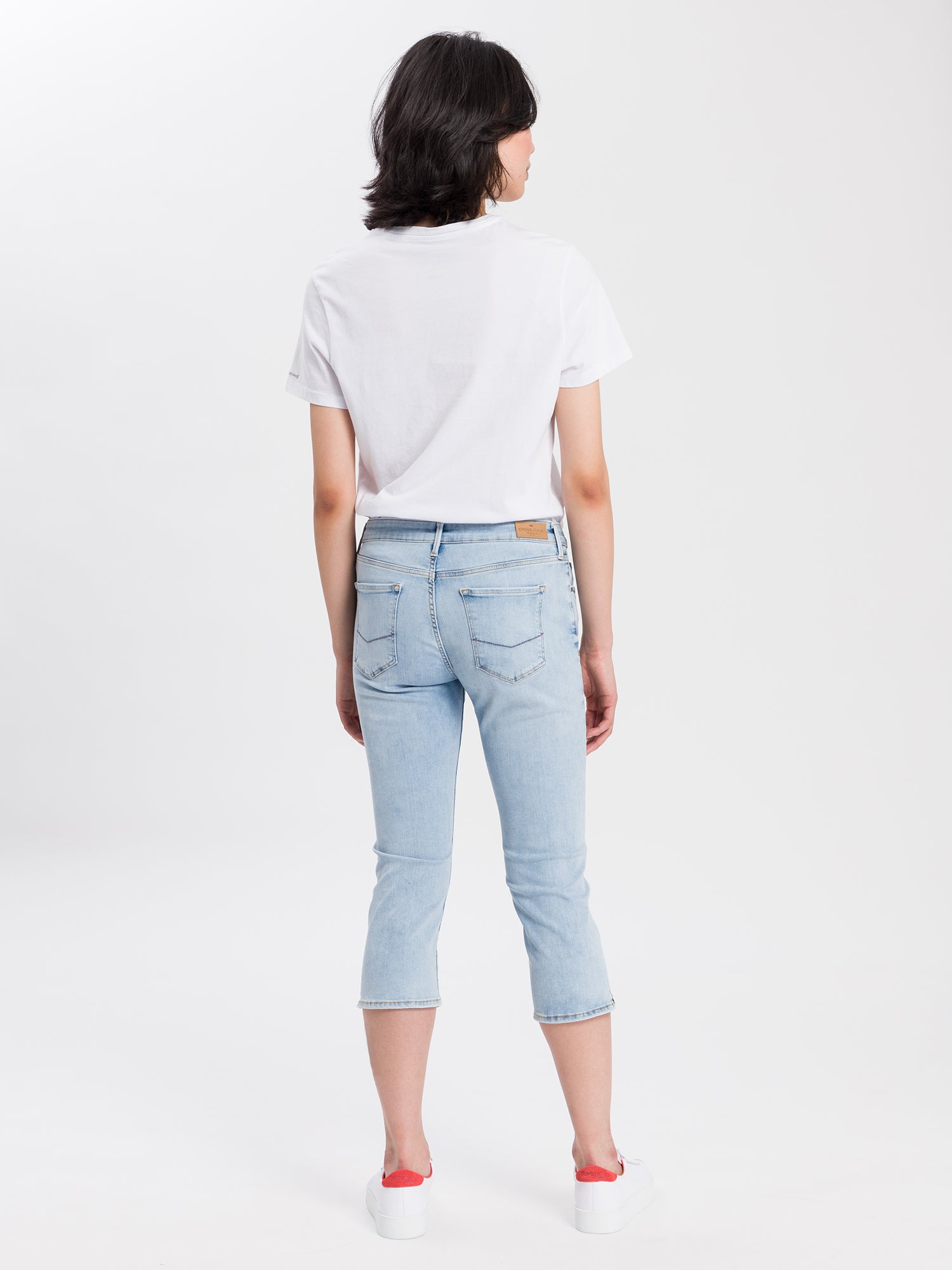 CROSS JEANS AMBER Capri Jeans - Sea Mist Ice - A548-017 von Cross Jeans