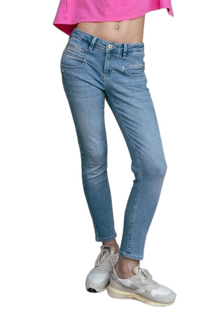 FREEMAN T. PORTER ALEXA HIGH WAIST CROPPED S-SDM morning 25538 6046.F2351 - MAGIC LINE
