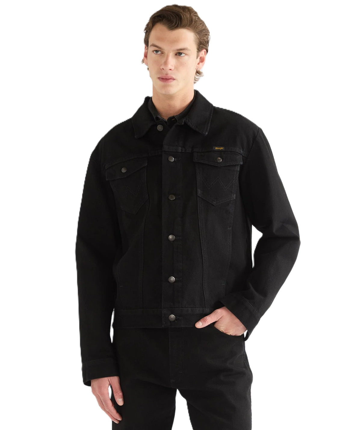 WRANGLER COWBOY CUT JACKET Jeansjacke shadow black 112387057 - AUTHENTIC WESTERN JACKET von Wrangler