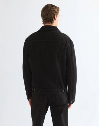 WRANGLER COWBOY CUT JACKET Jeansjacke shadow black 112387057 - AUTHENTIC WESTERN JACKET