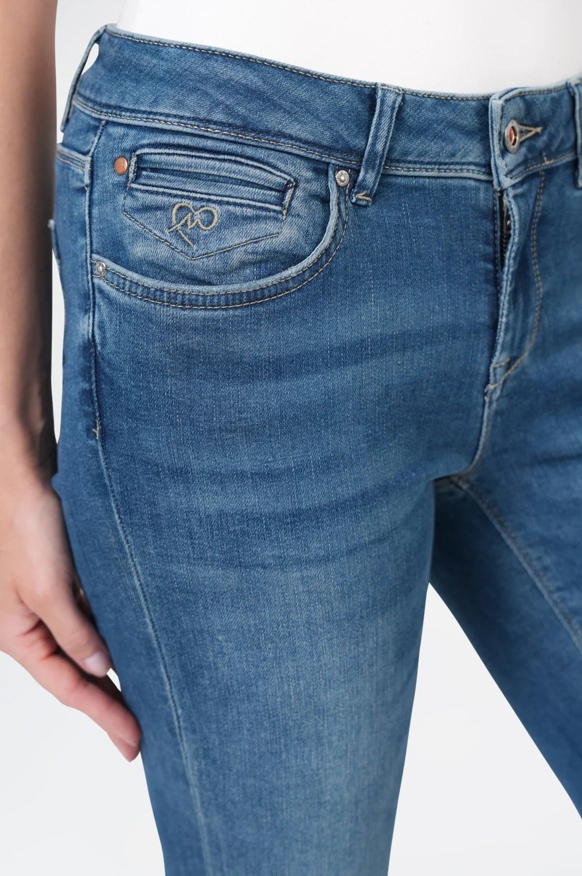 MOD JEANS Monika Jeans - Oceanwashed Harbor Blue - AU23-2045.1092 von MOD Jeans