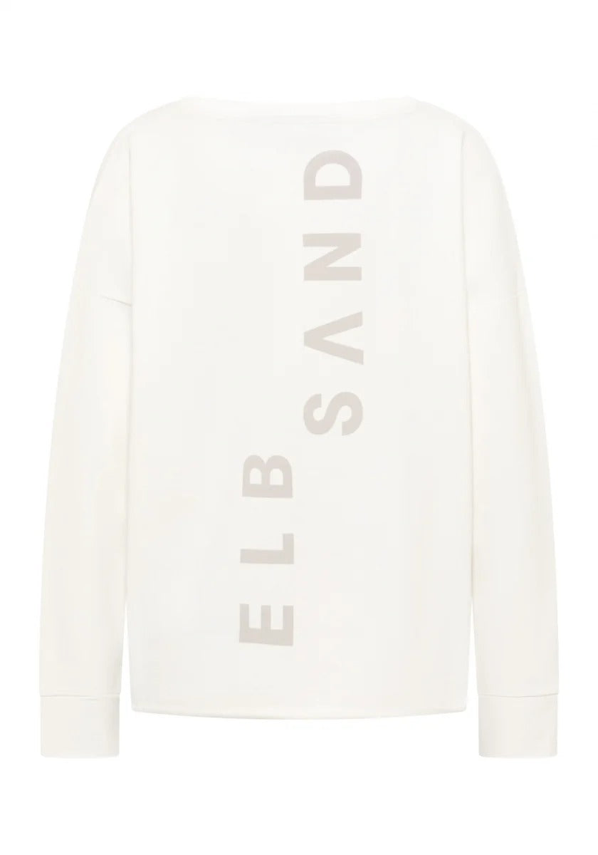 ELBSAND RIANE Sweatshirt Longsleeve cloud white 70509.1660 von ELBSAND