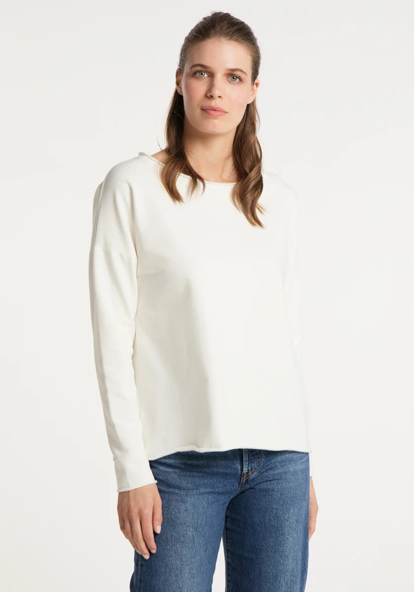 ELBSAND RIANE Sweatshirt Longsleeve cloud white 70509.1660