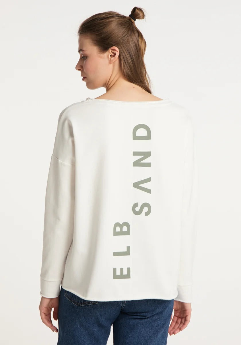 ELBSAND RIANE Sweatshirt Longsleeve cloud white 70509.1660 von ELBSAND