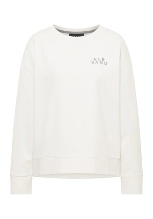 ELBSAND TILLA Sweatshirt Longsleeve cloud white 70886.1660
