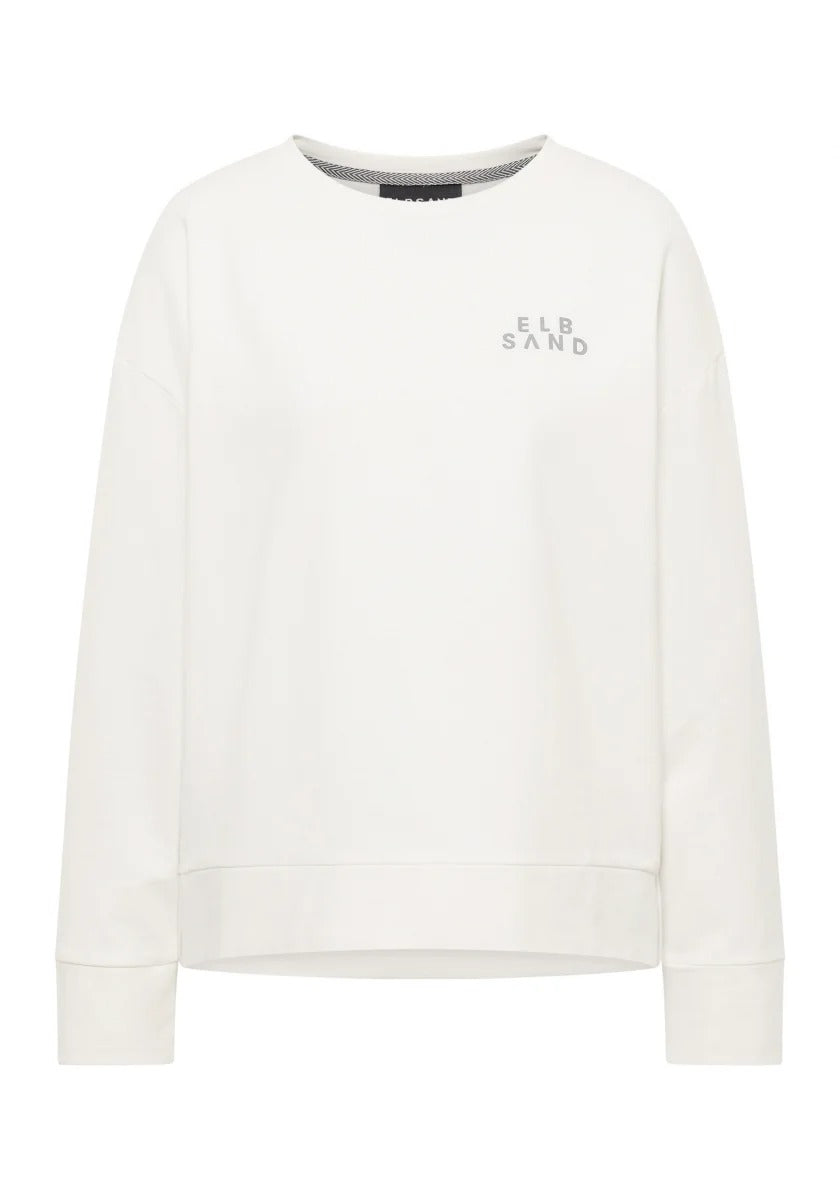 ELBSAND TILLA Sweatshirt Longsleeve cloud white 70886.1660