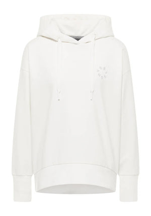 ELBSAND LEAH Kapuzenpullover cloud white 70891.1660 - HOODIE