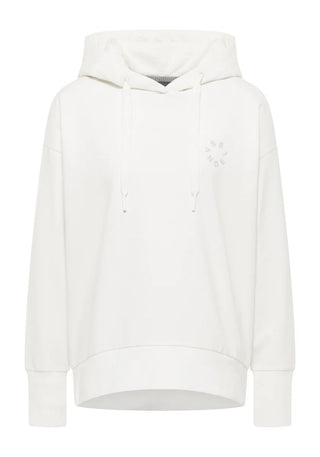 ELBSAND LEAH Kapuzenpullover cloud white 70891.1660 - HOODIE