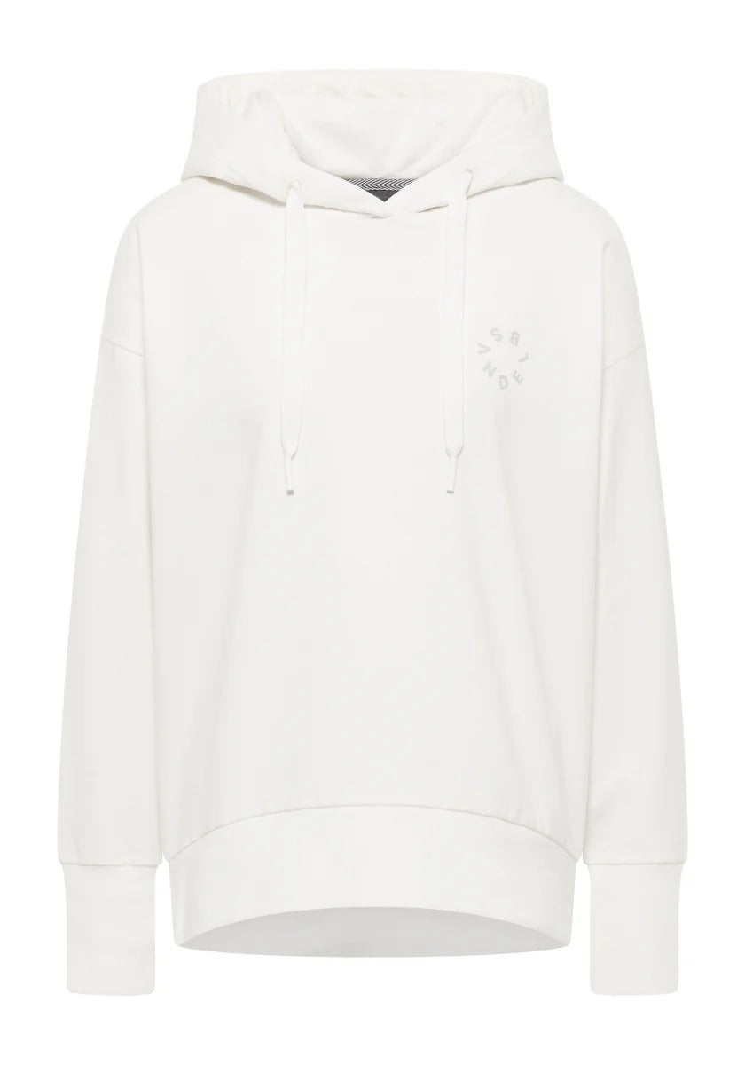 ELBSAND LEAH Kapuzenpullover cloud white 70891.1660 - HOODIE