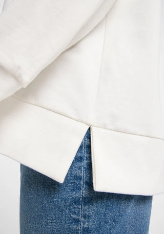 ELBSAND LEAH Kapuzenpullover cloud white 70891.1660 - HOODIE