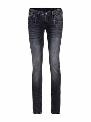 HERRLICHER PIPER SLIM crow 5650-RD062-863 - Recycled Denim