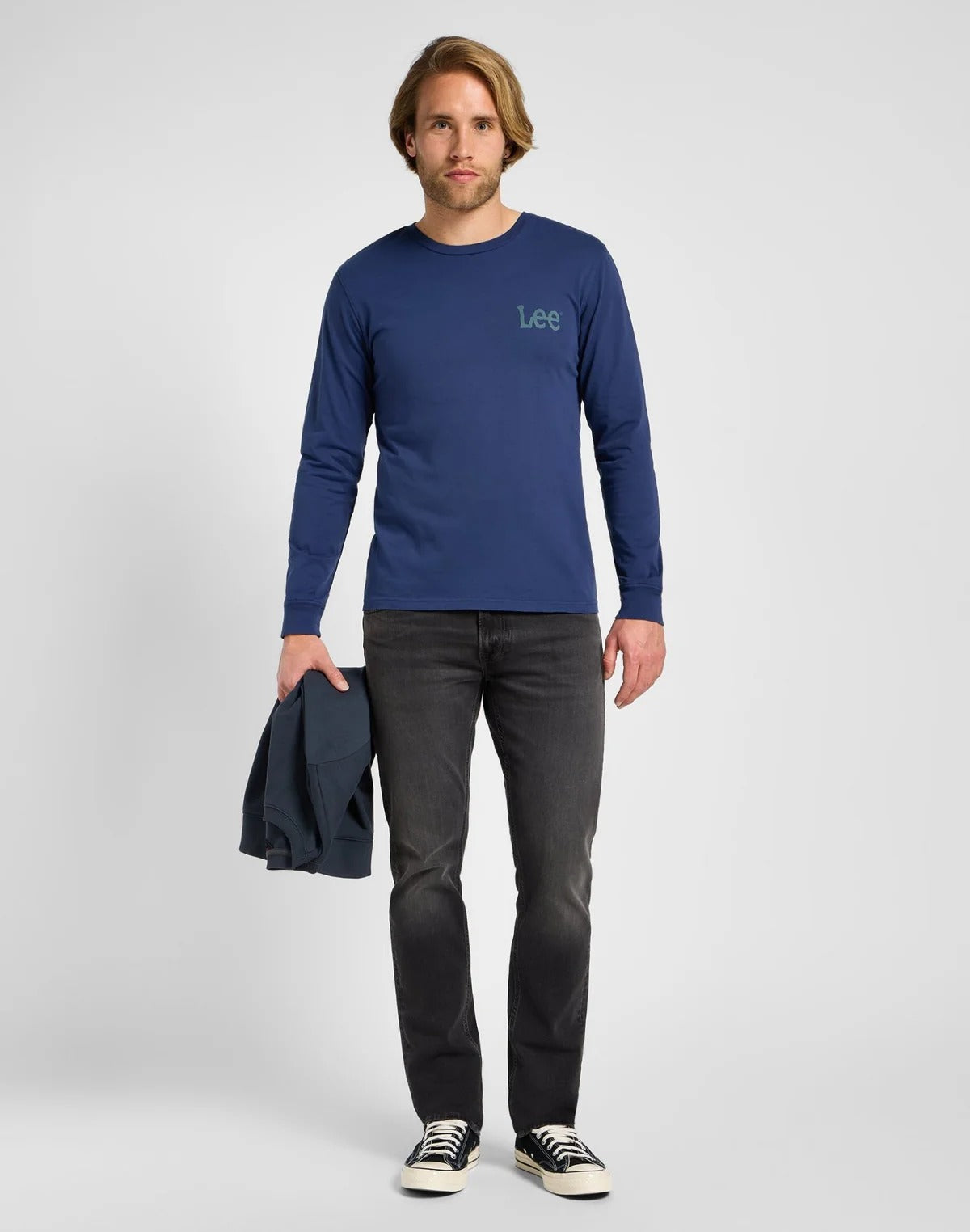 LEE DAREN ZIP FLY Five-Pocket Jeans - Iron Asphalt Cement - 112355812 von LEE