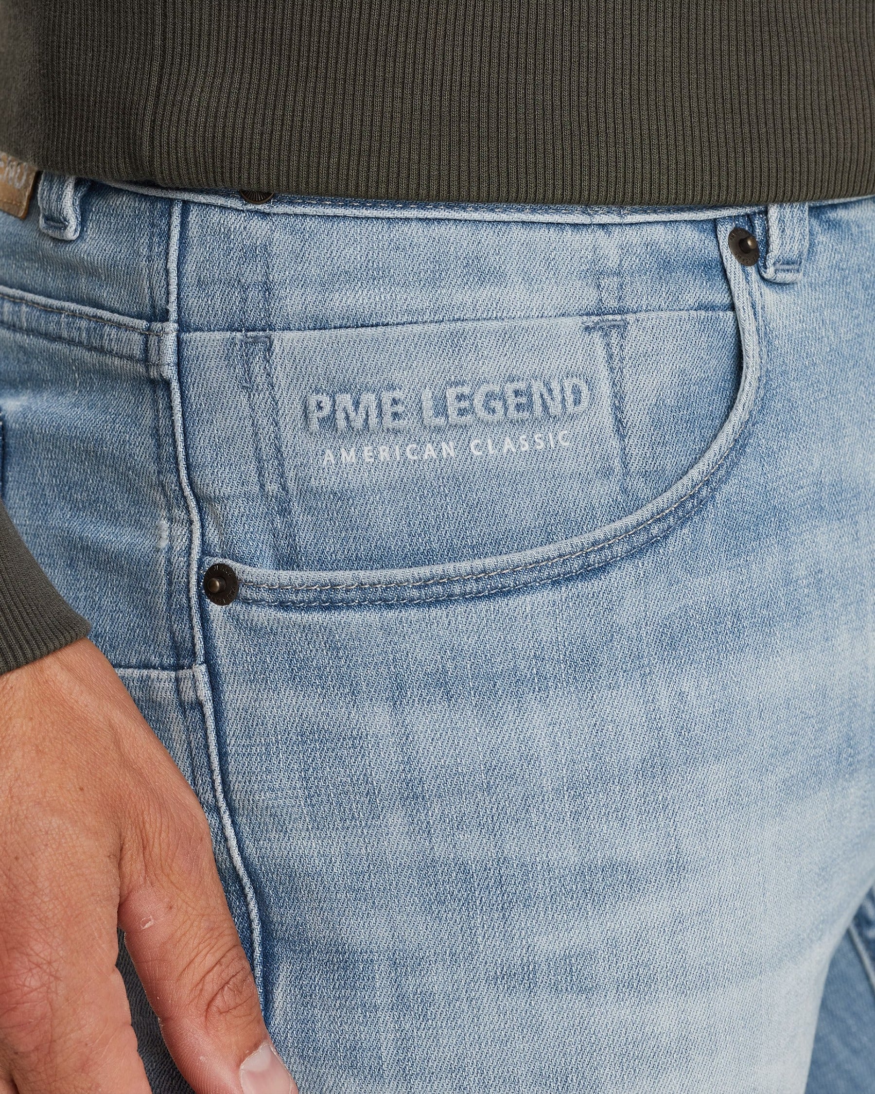 PME LEGEND Nightflight Jeans - Misty Riviera Blue - PTR120-HBL von PME Legend