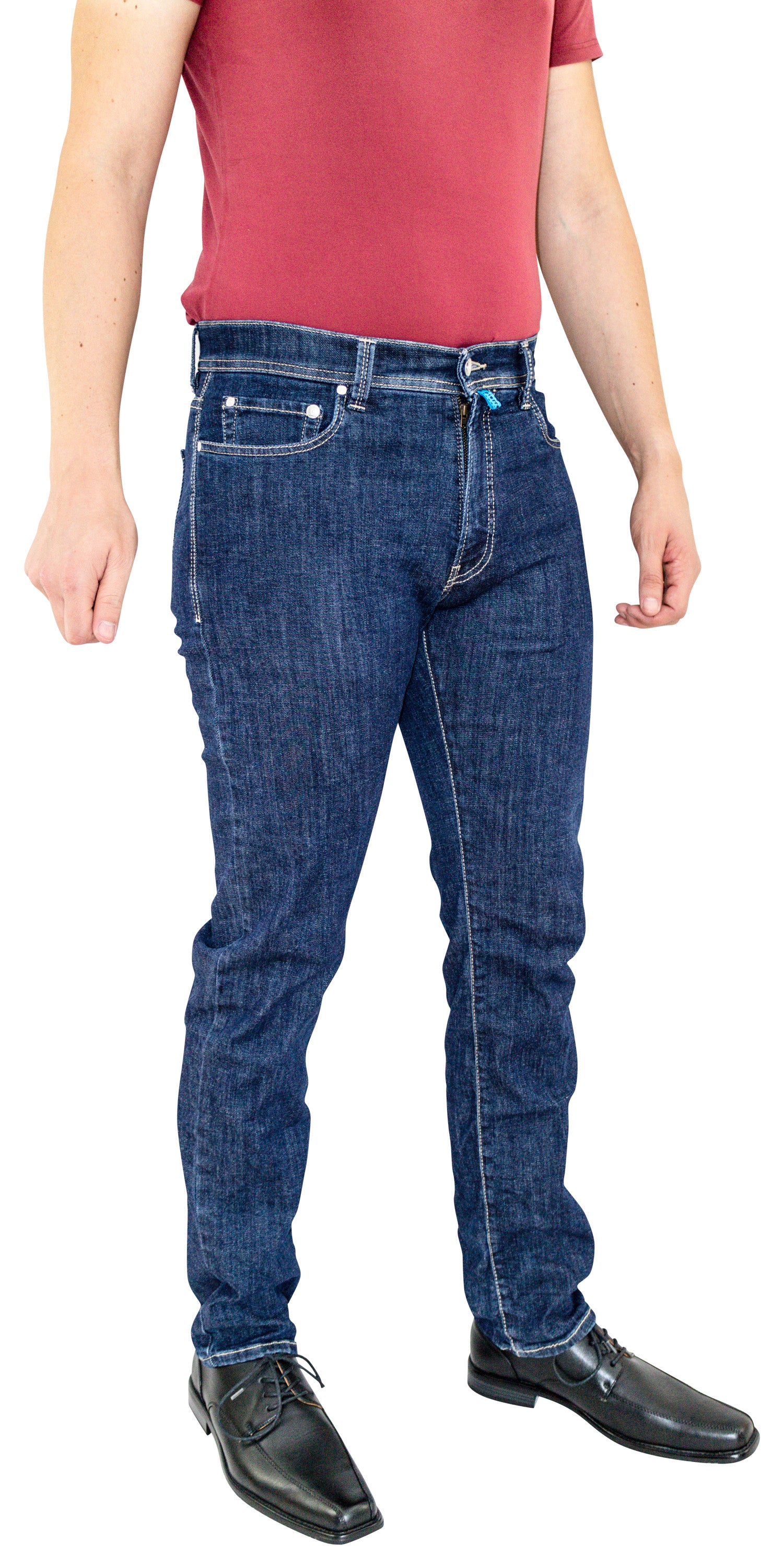PIERRE CARDIN Lyon Five Pocket - Midnight Blueprint - 3451 8880.09