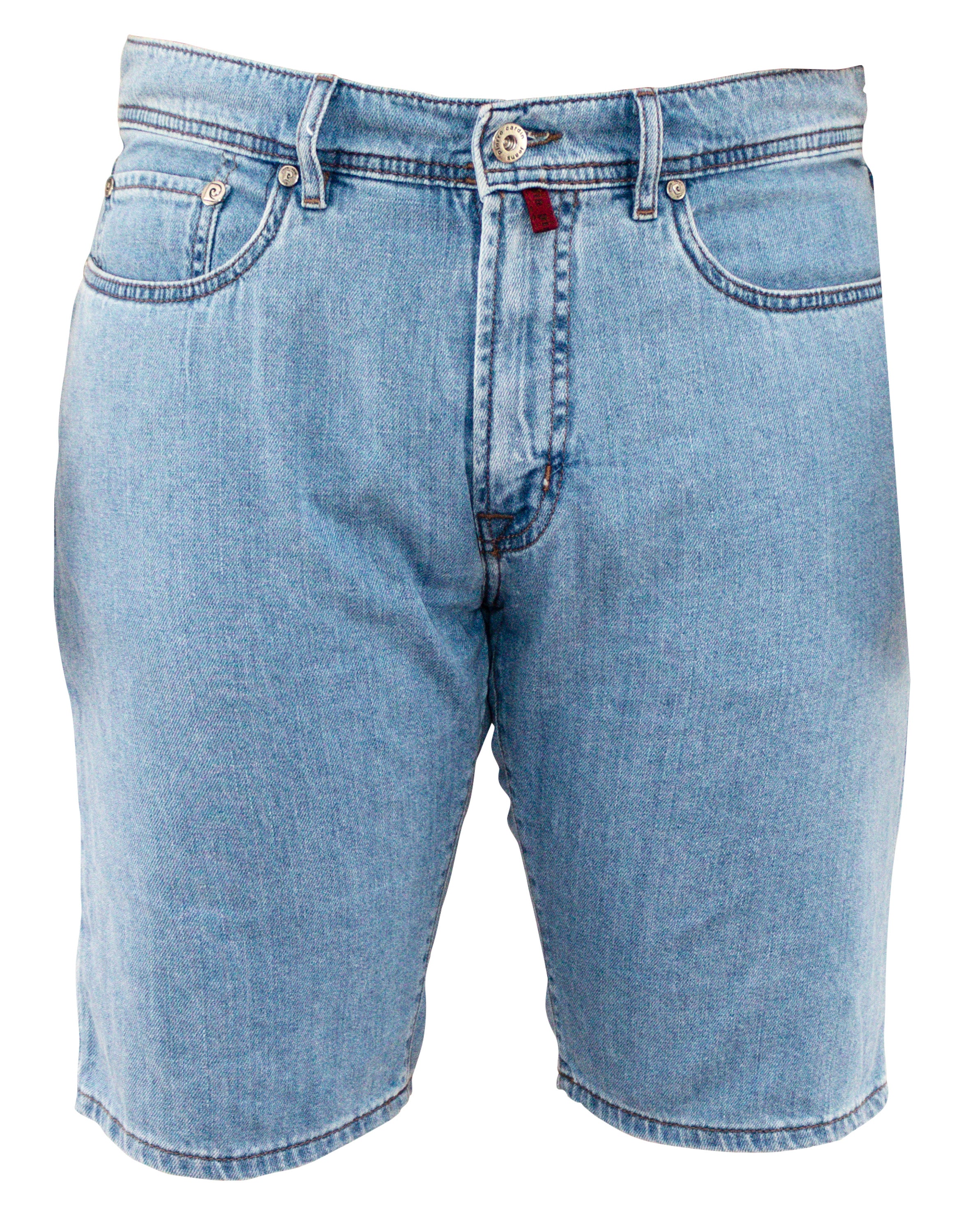 PIERRE CARDIN LYON SHORTS - Seafoam Chambray - 34221 7611.27