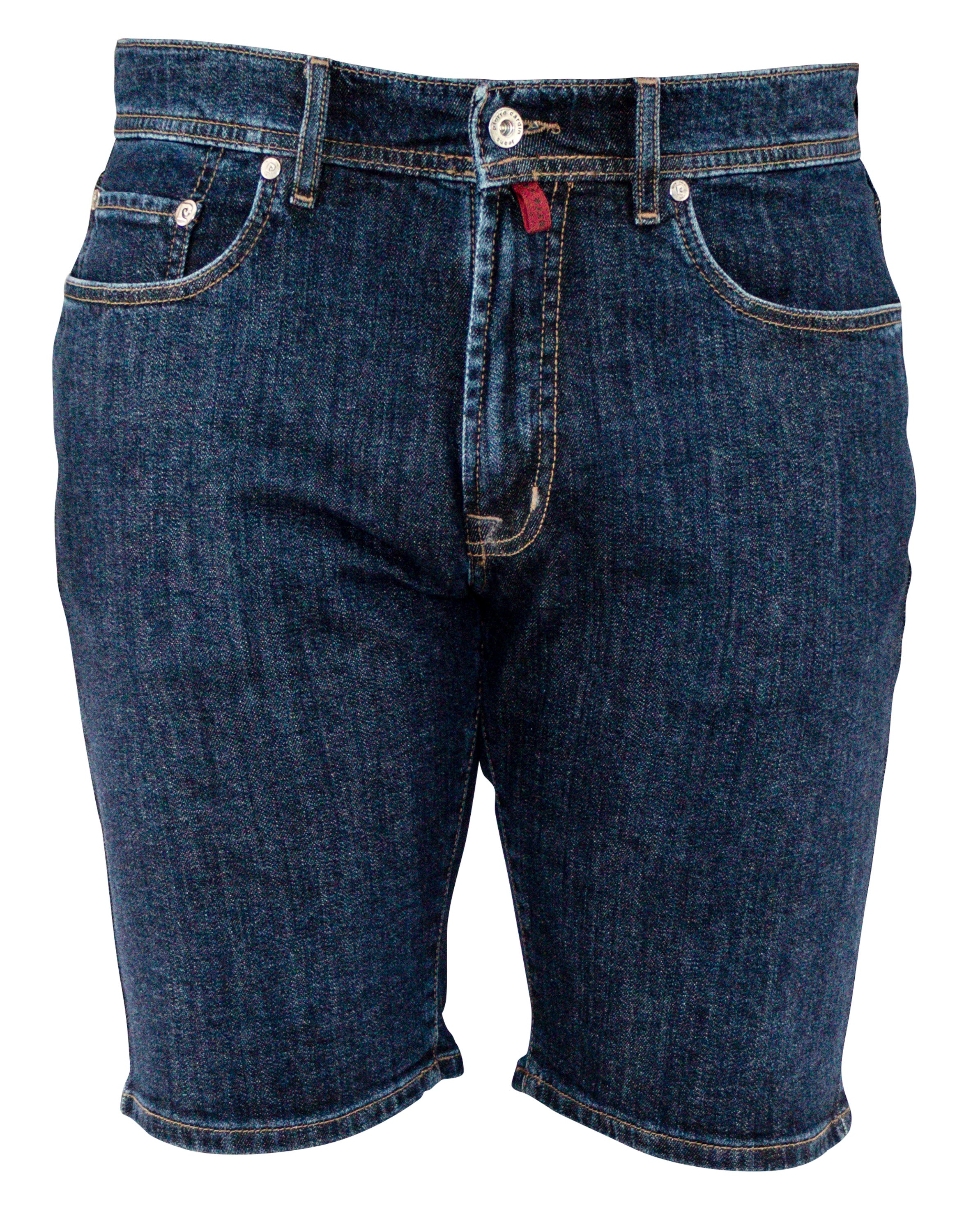 PIERRE CARDIN LYON Shorts - Deep Indigo Wash - 34221 7611.07