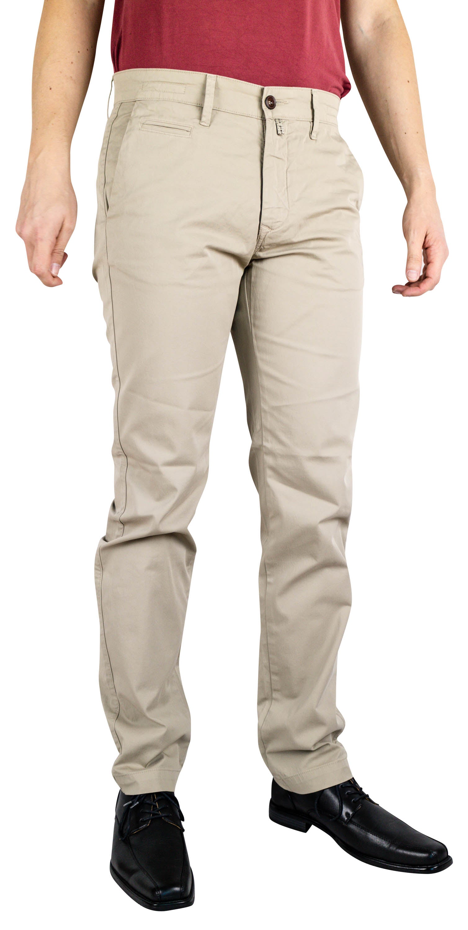 PIERRE CARDIN Lyon Chino - Cream Sandstone - 33741 2260.25