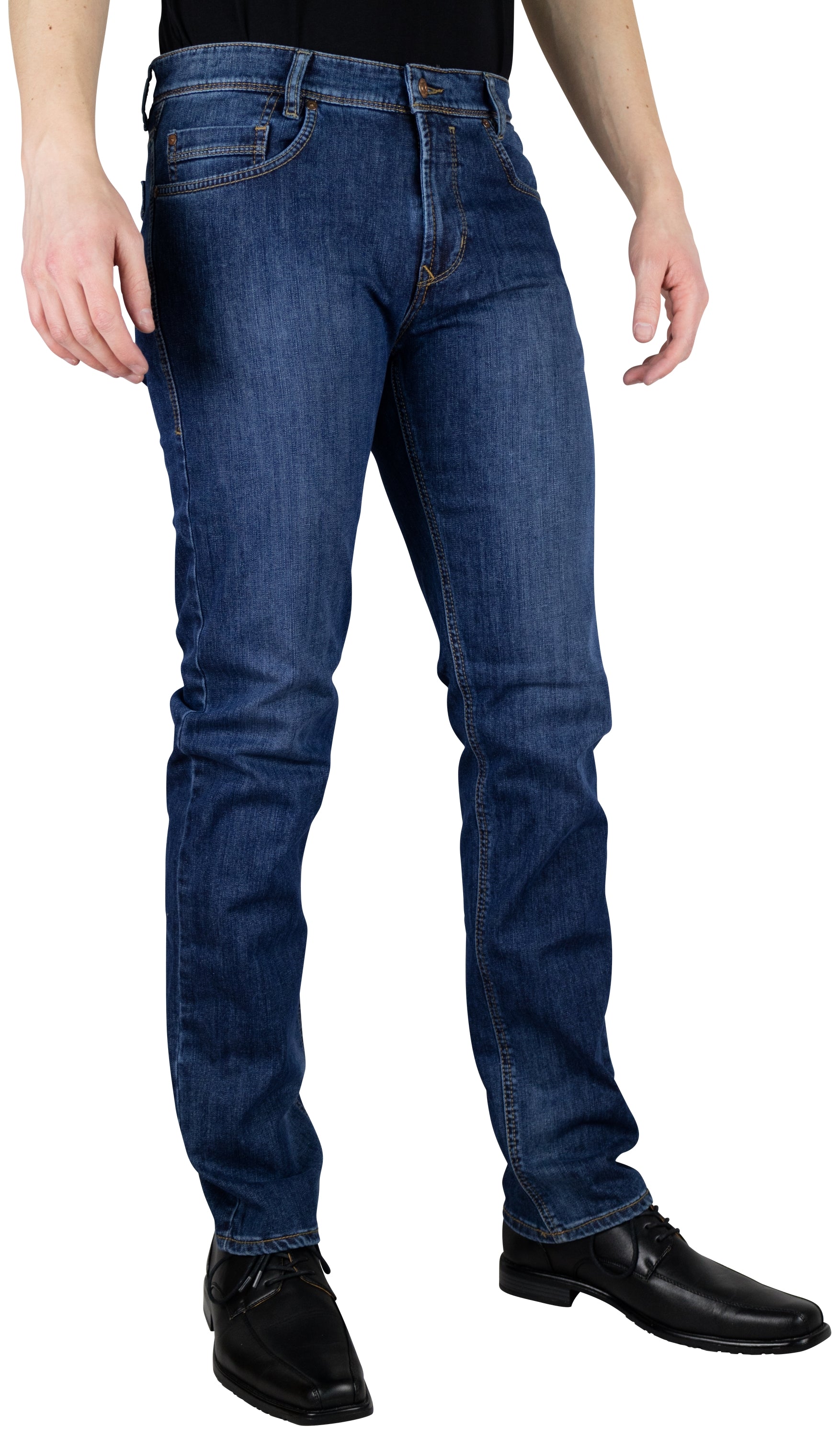 MAC ARNE Straight Jeans - Midnight Harbour Blue - 0505-00-0794-H621