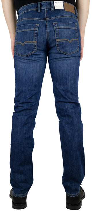 MAC ARNE Straight Jeans - Midnight Harbour Blue - 0505-00-0794-H621