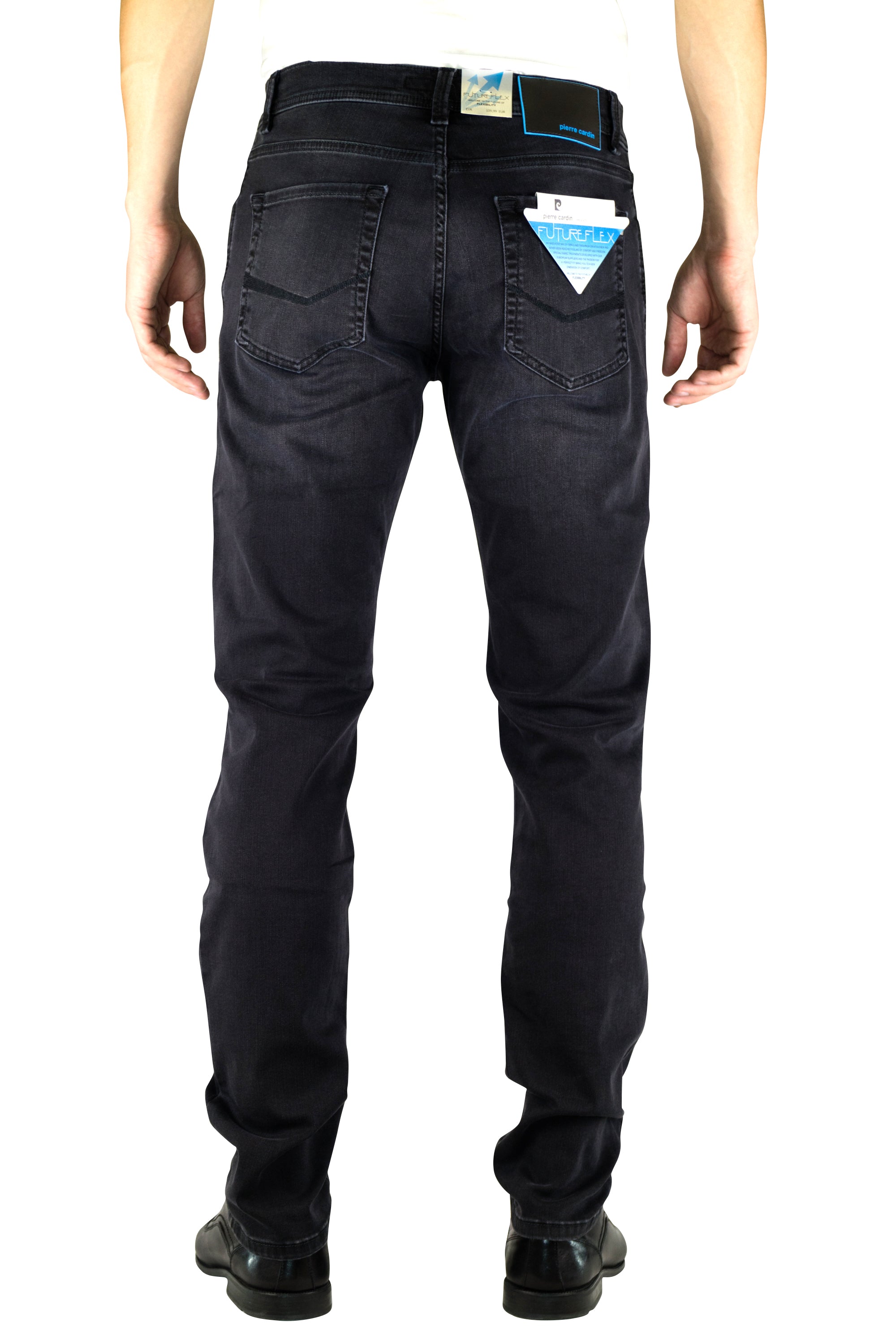 PIERRE CARDIN Lyon Jeans - Night Charcoal Sun - 3451 8880.05 von Pierre Cardin