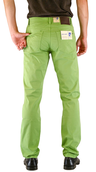 PIERRE CARDIN Deauville Five Pocket - Lime Atlas Green - 3196 2021.75