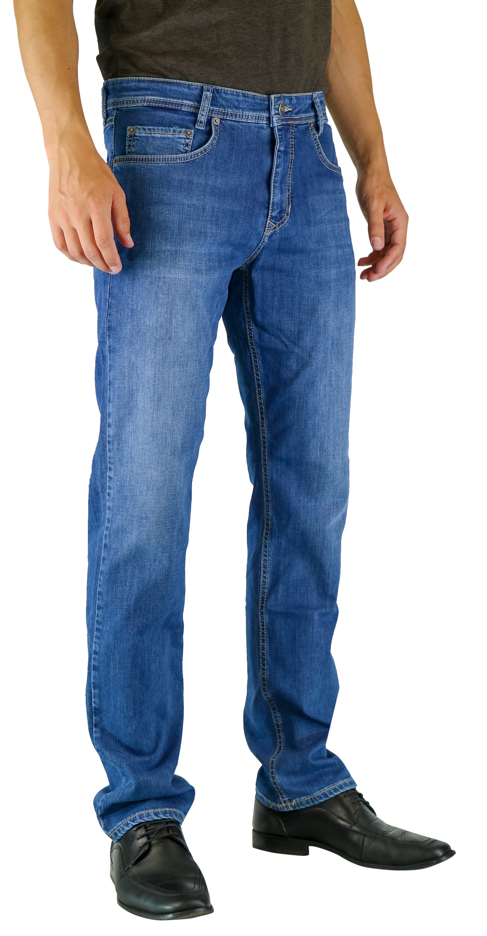 MAC ARNE Five Pocket - Coastal Denim Sky - 0501-00-1796-H424