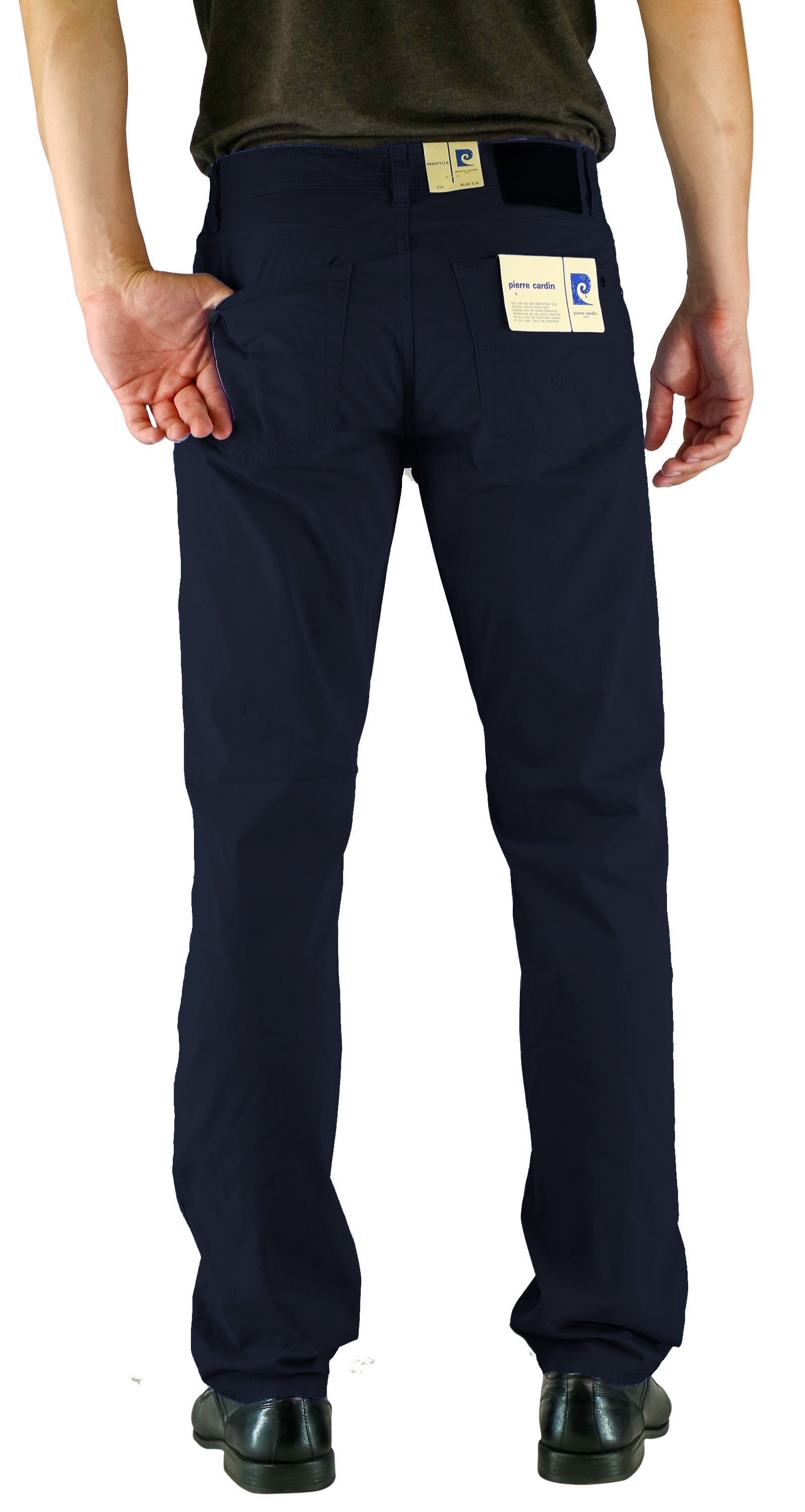 PIERRE CARDIN Deauville Five Pocket - Midnight Navy Slate - 3196 2021.68 von Pierre Cardin