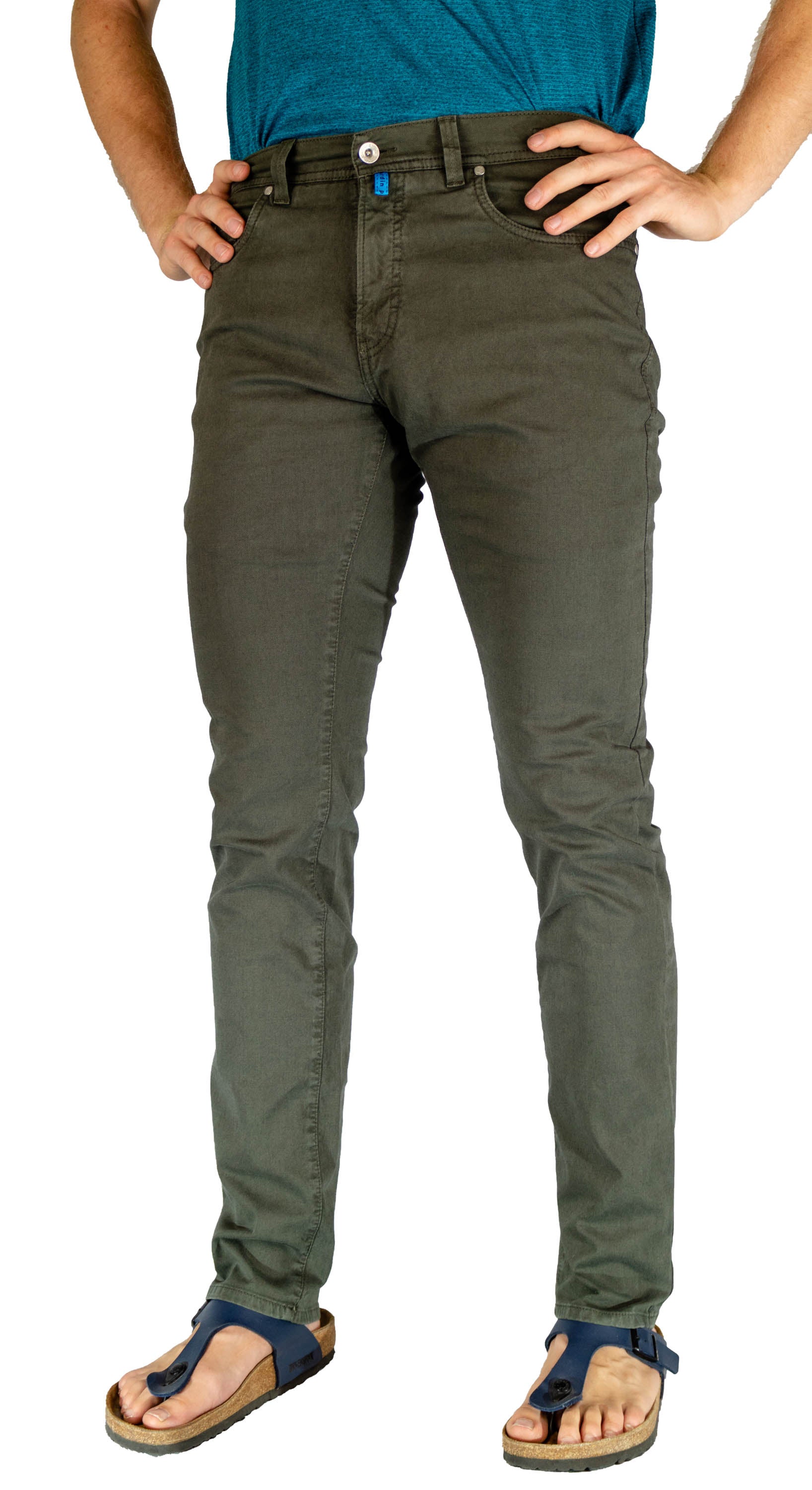 PIERRE CARDIN Lyon Five Pocket - Mossy Harbor Green - 3451 2727.75