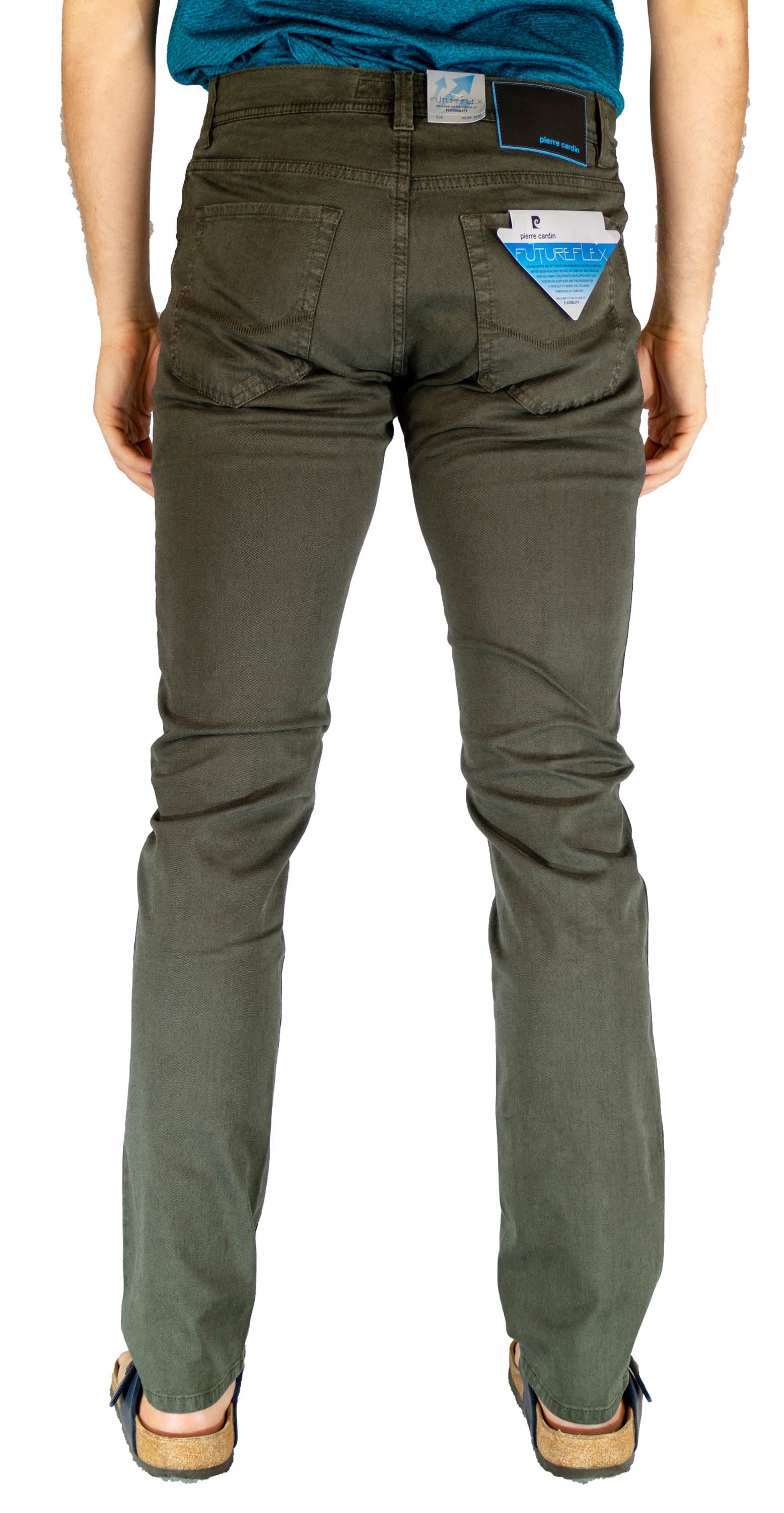PIERRE CARDIN Lyon Five Pocket - Mossy Harbor Green - 3451 2727.75 von Pierre Cardin