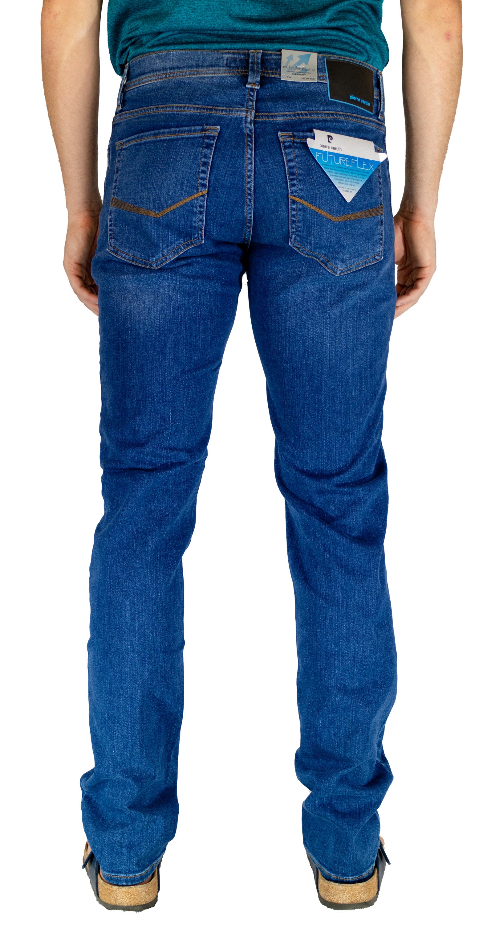 PIERRE CARDIN LYON Jeans - Deep Harbor Blue - 3451 8880.06 von Pierre Cardin