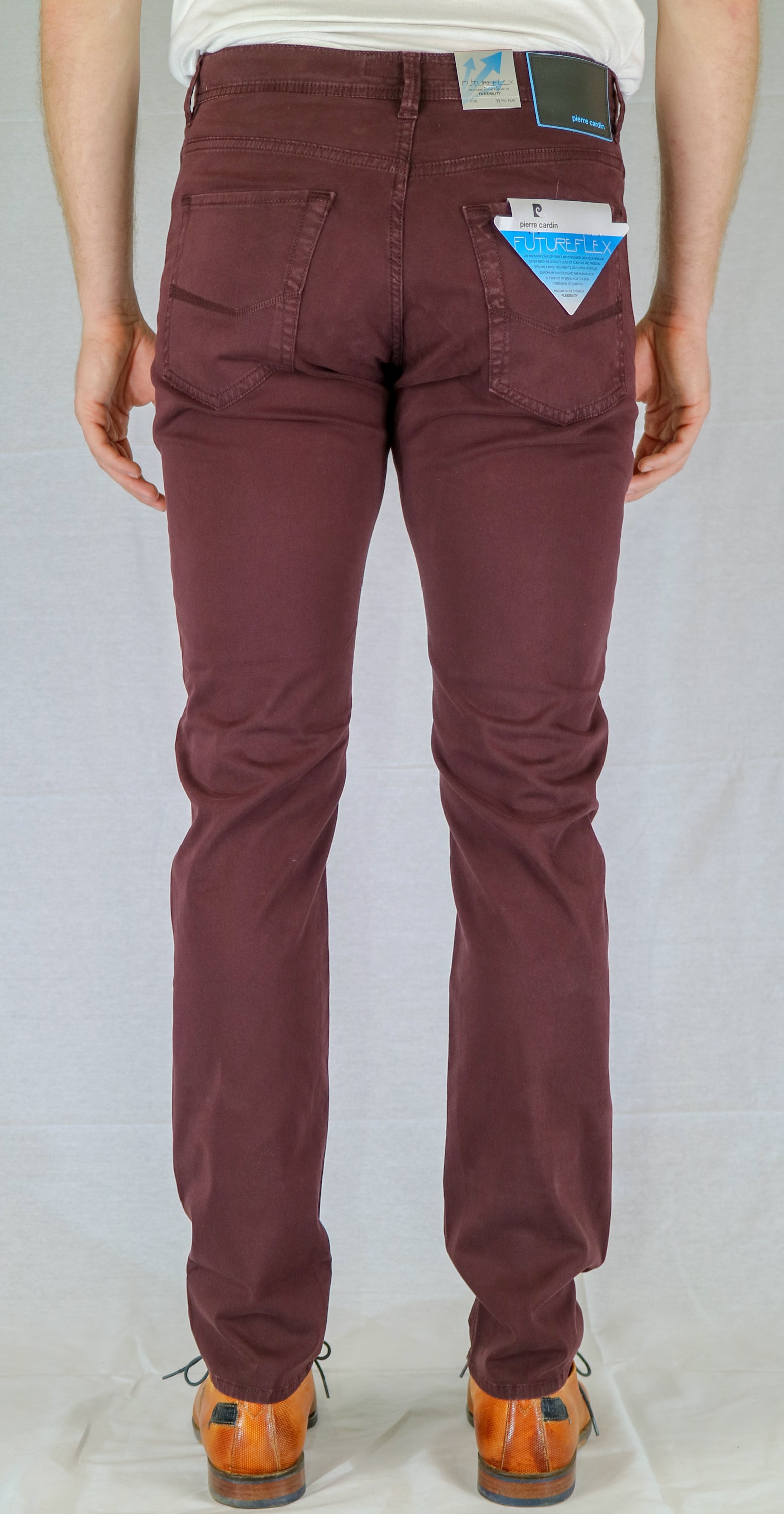 PIERRE CARDIN Lyon Five Pocket - Port Wine Shadow - 3451 2000.96 von Pierre Cardin