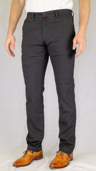 PIERRE CARDIN LYON Chino - Graphite Dobby Charcoal - 33747 4738.83