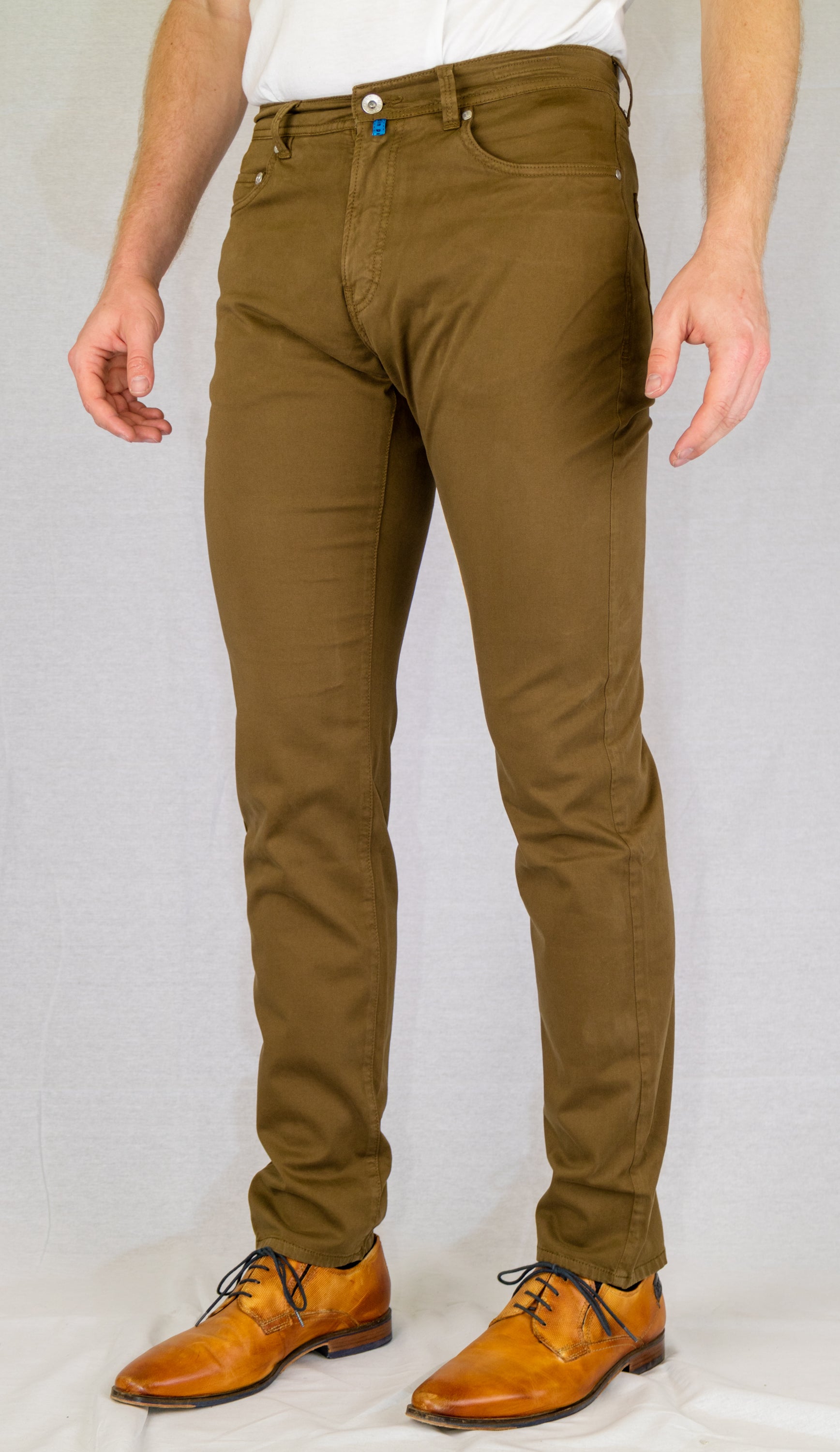 PIERRE CARDIN Lyon Five Pocket - Umber Coast Brown - 3451 2000.70