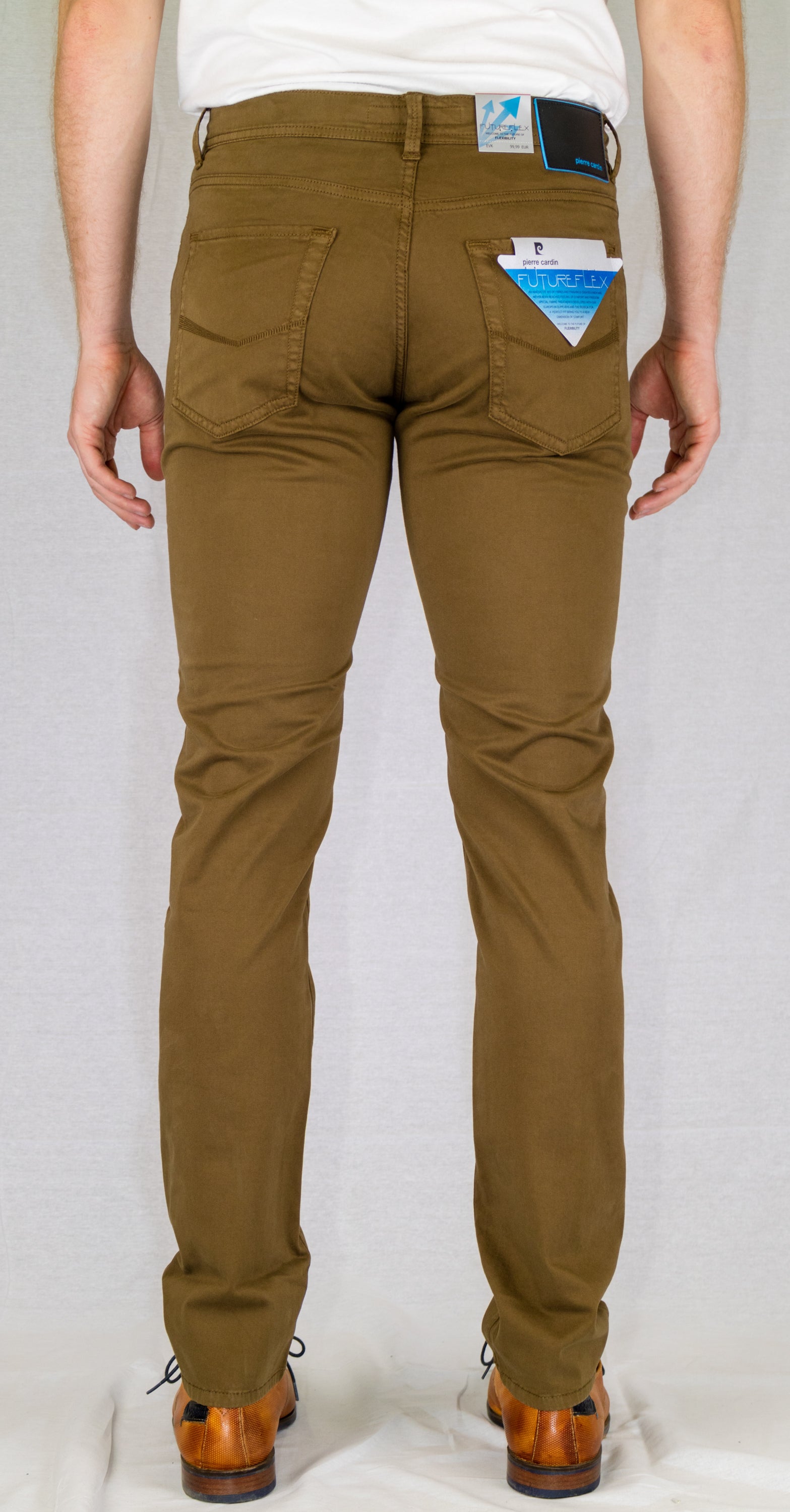 PIERRE CARDIN Lyon Five Pocket - Umber Coast Brown - 3451 2000.70 von Pierre Cardin