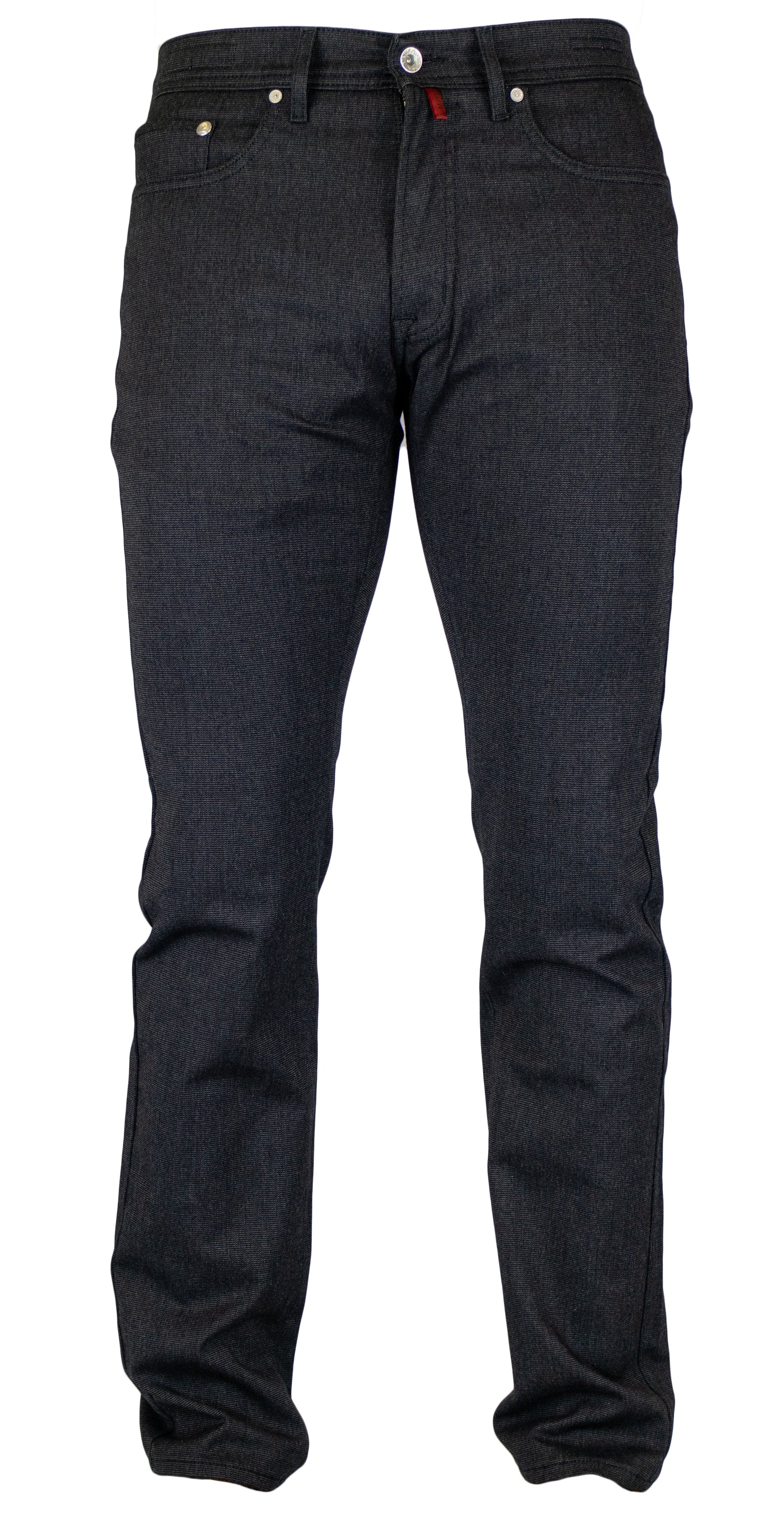 PIERRE CARDIN LYON Five Pocket - Obsidian Herringbone - 30917 4714.81