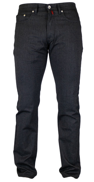 PIERRE CARDIN LYON Five Pocket - Obsidian Herringbone - 30917 4714.81