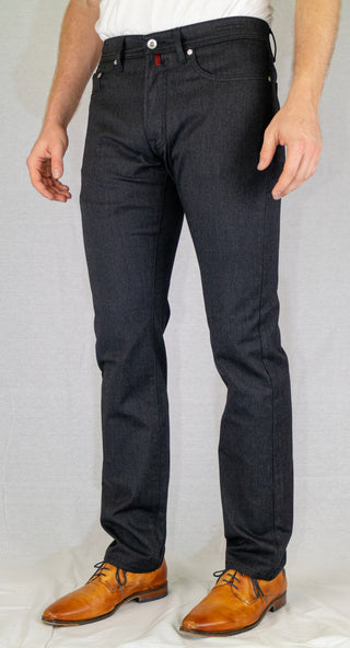 PIERRE CARDIN LYON Five Pocket - Obsidian Herringbone - 30917 4714.81