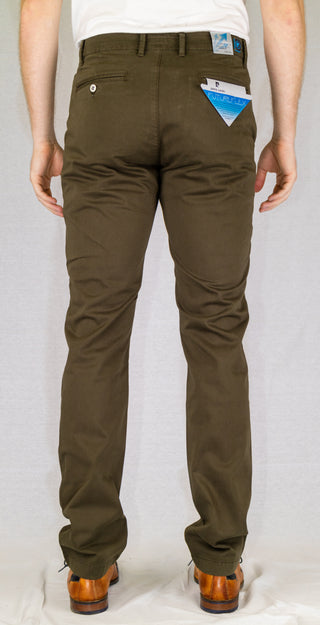PIERRE CARDIN Lyon Chino - Olive Drift Green - 33757 2000.79