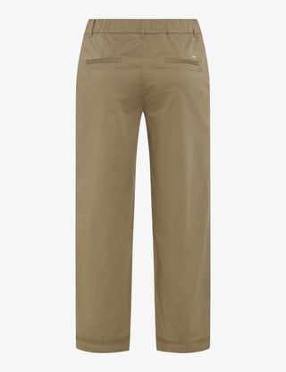 BRAX MAINE S Wide Leg - Olive Sandstone - 9892820 09-3202-37