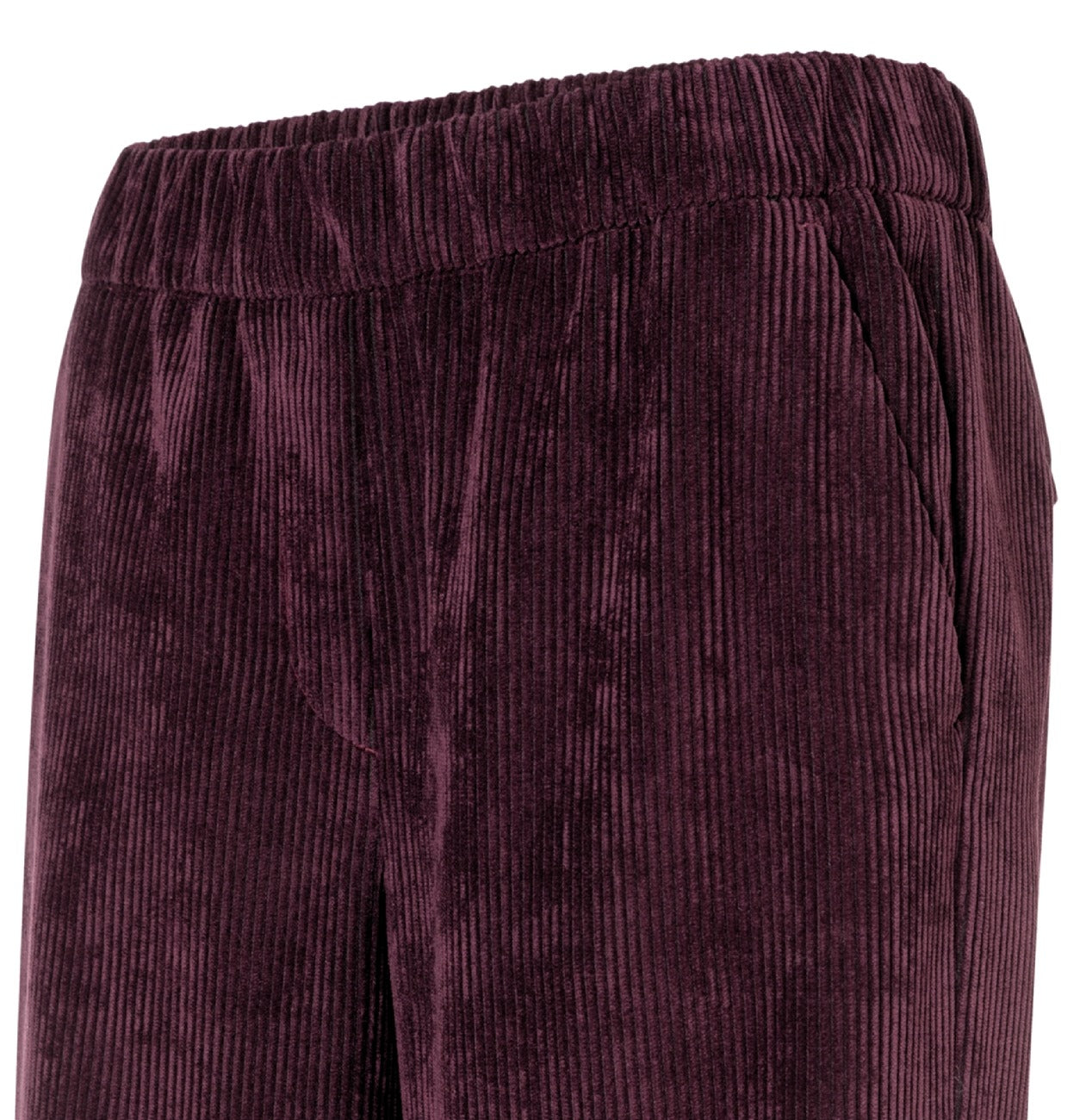 MAC CHIARA Stoffhose - Aubergine Velvet Bloom - 3051-00-0410L-780 von MAC